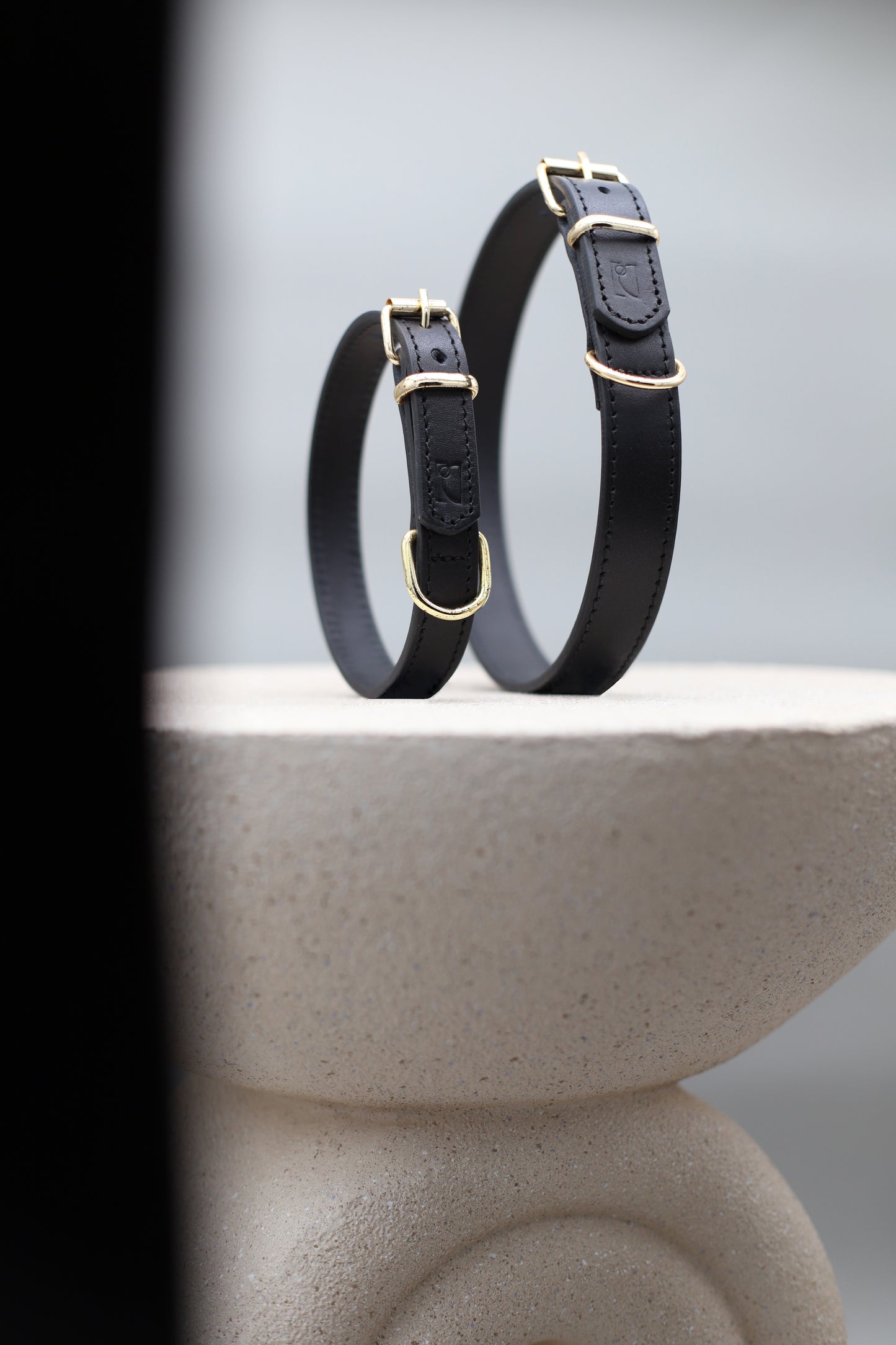 Legacy Leather Collar | Black