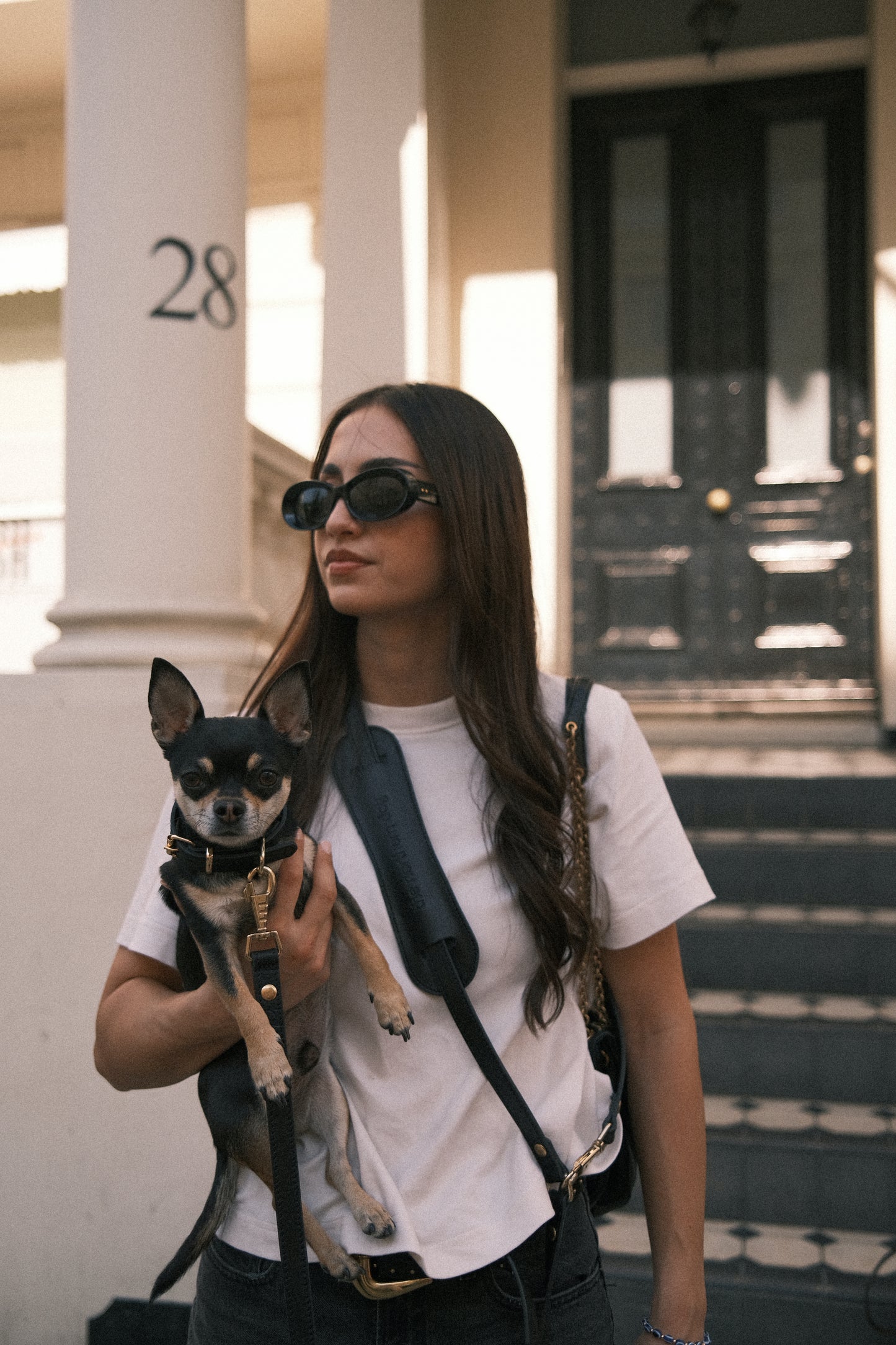 Legacy Leather Leash | Black