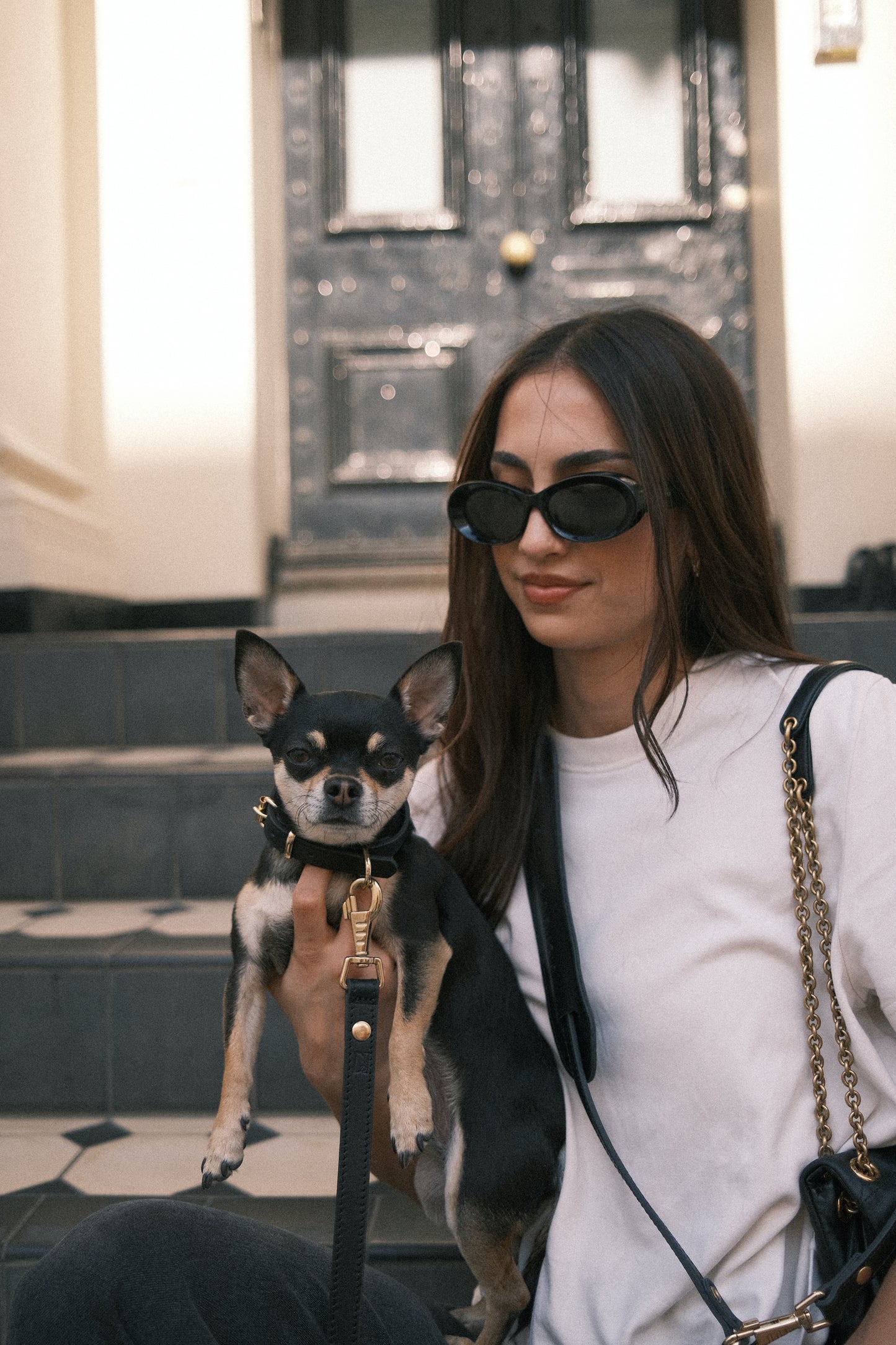 Legacy Leather Collar | Black