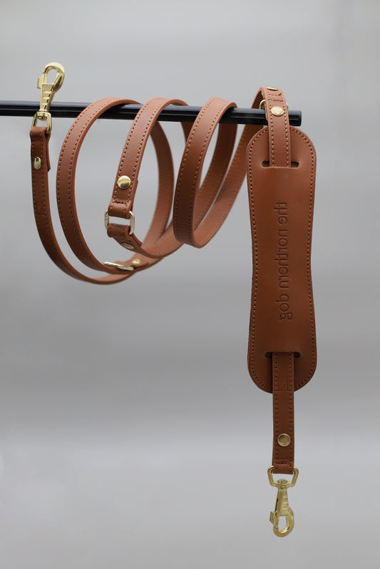 Legacy Leather Leash | Tan