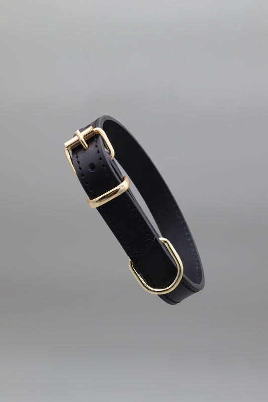 Legacy Leather Collar | Black