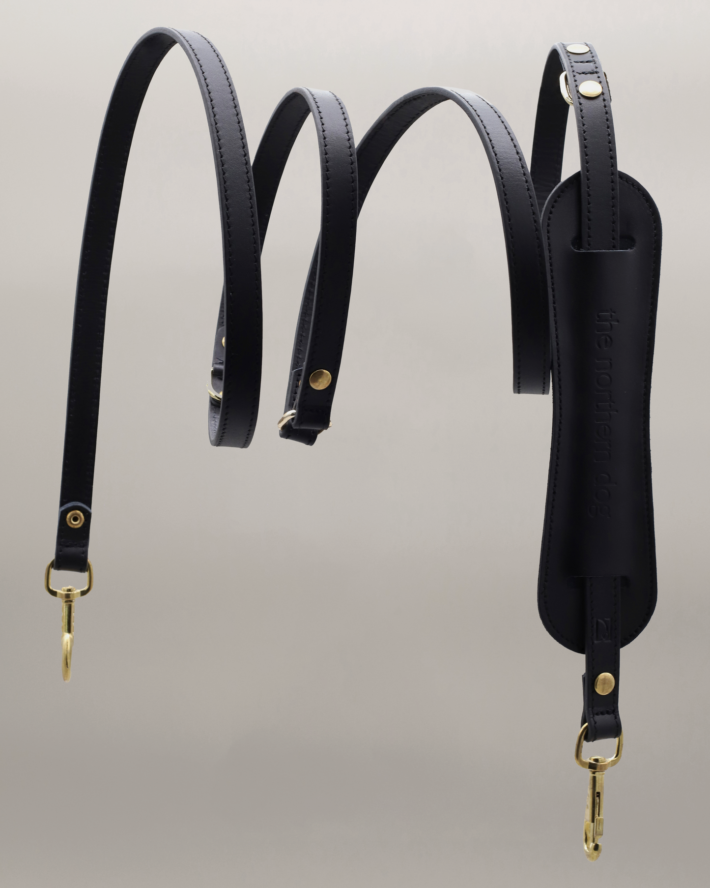 Legacy Leather Leash | Black
