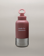 Essentials 3-in-1 Travel Bottle | Dark Rose Pink